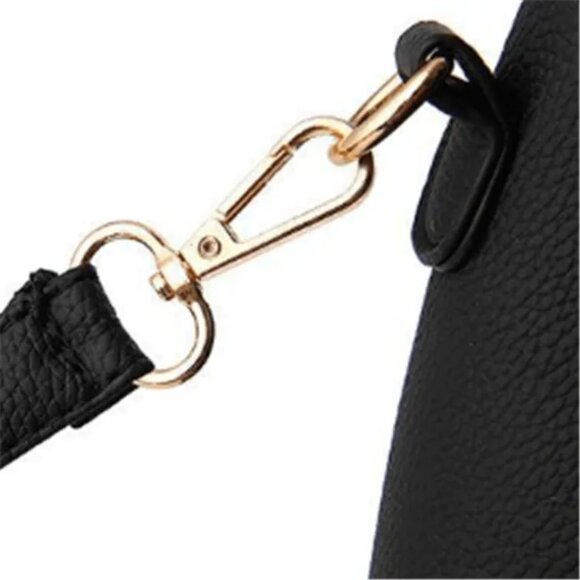 Modern Grace Handbag Leather Top Handle Purse, Pretty in Pink - Picture 6 of 9